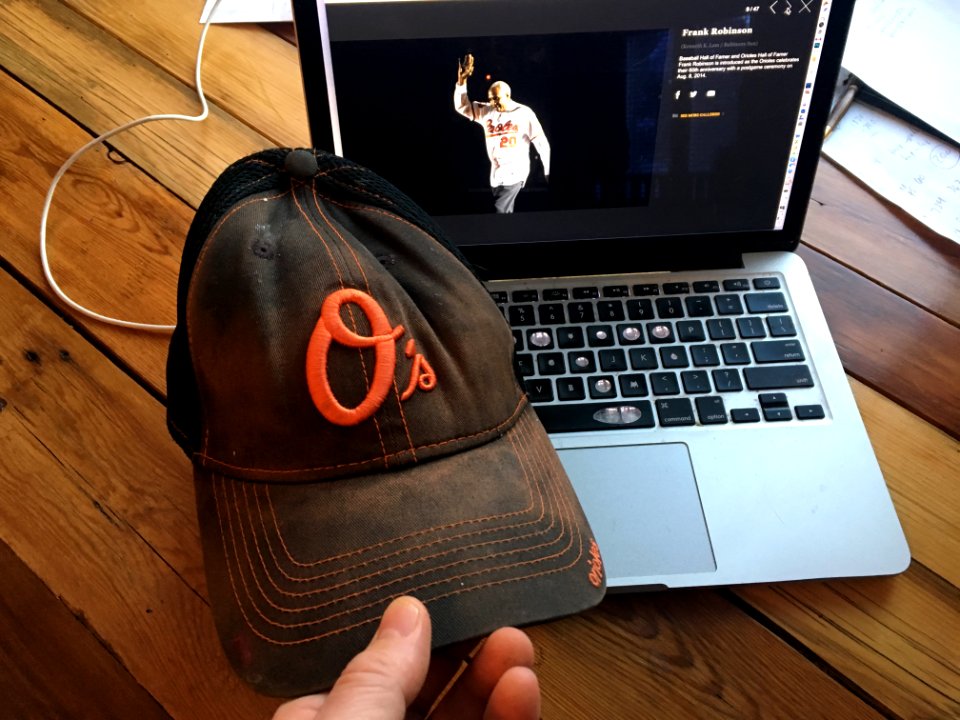 Hats off to Frank Robinson