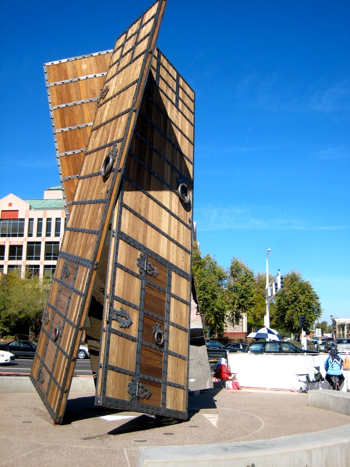 Camelback and Scottsdale Road Marker
