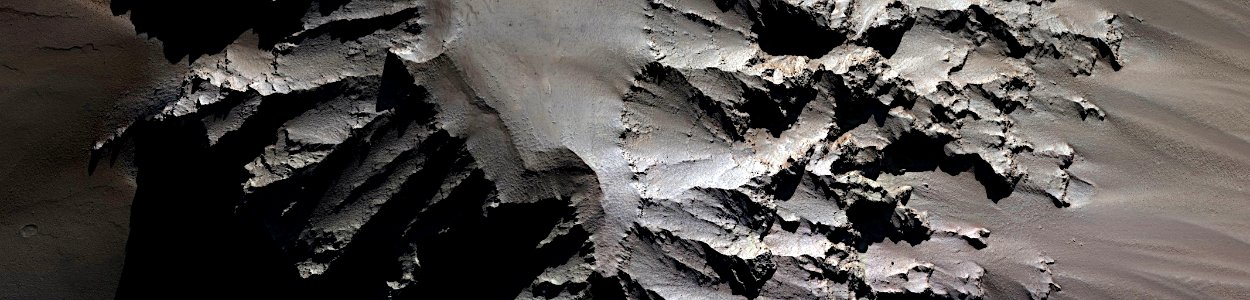 Mars - Layers in Noctis Labyrinthus photo