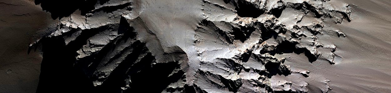 Mars - Layers in Noctis Labyrinthus