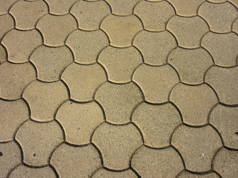 Paving concrete concrete brick