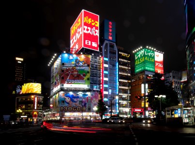 2019 Tokyo Nighttime Neon Pedestrians and Traffic (25)