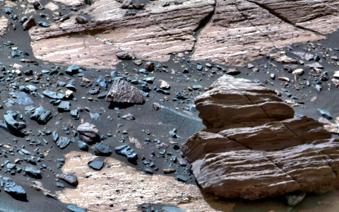 Martian rocks photo