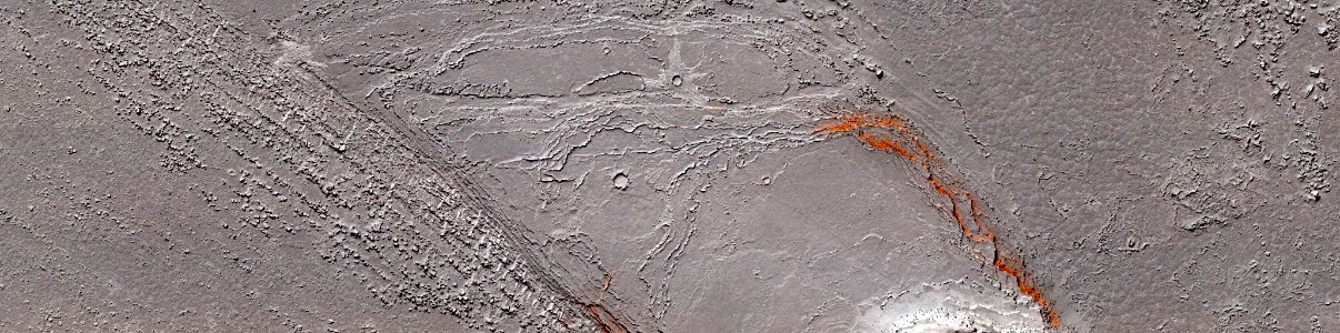 Mars - Streamlined Form in Athabasca Valles photo