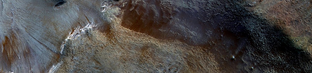 Mars - Layered Rocks in Argyre Region photo