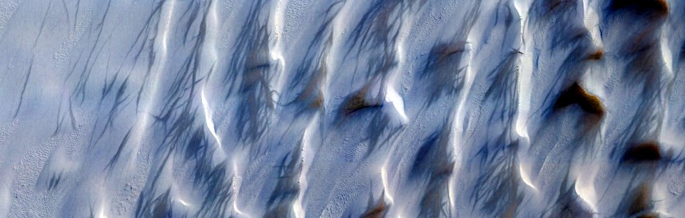 Mars - Hellas Region Sand Dune Changes