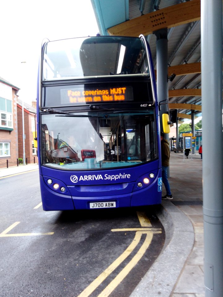 Face coverings MUST be worn on this bus