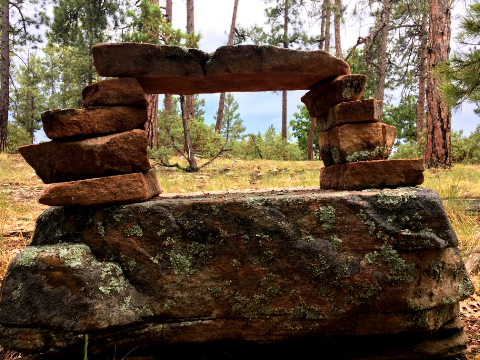 A Window to the  Mogollon Rim
