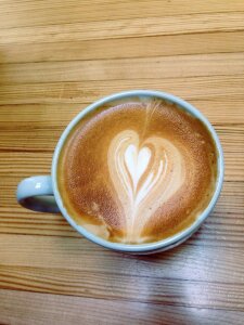 Heart drink café photo