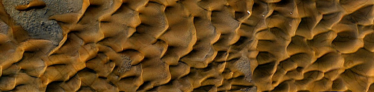 Mars - Dunes in Lyot Crater