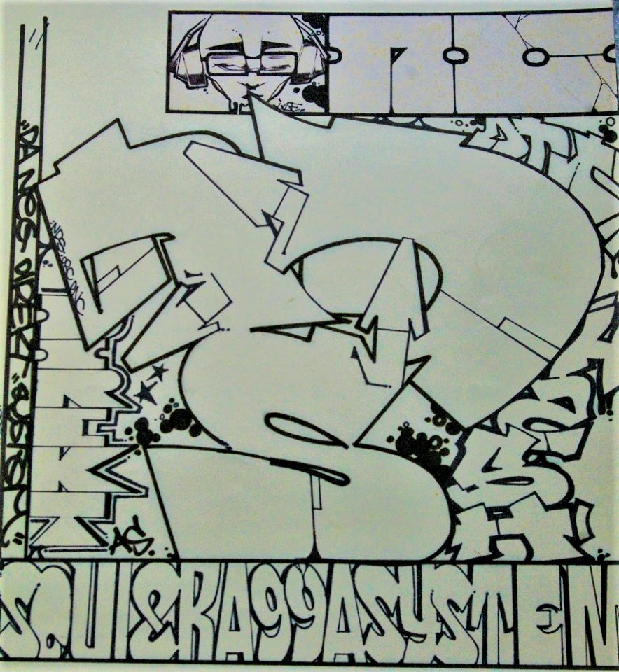 graffiti sketchbook old school 90's by Alez C29/ABF/AJT/ORC