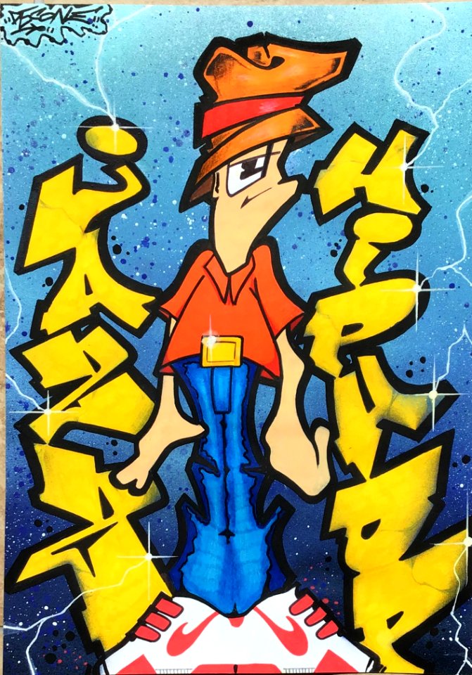 Graffiti sketchbook old school