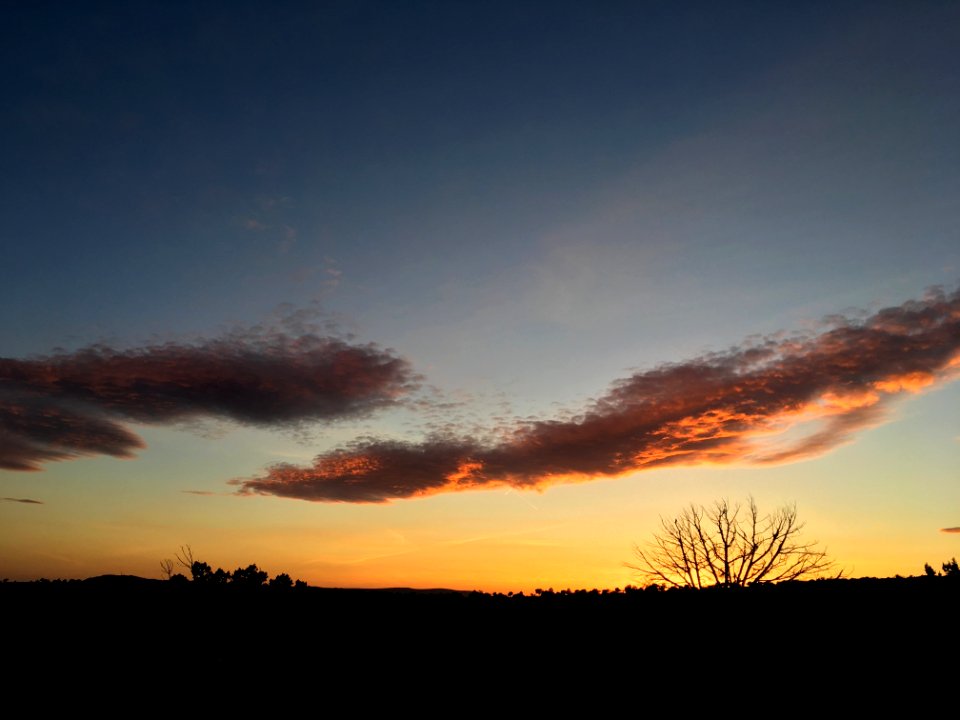 Last Glow Out Towards Fossil Creek