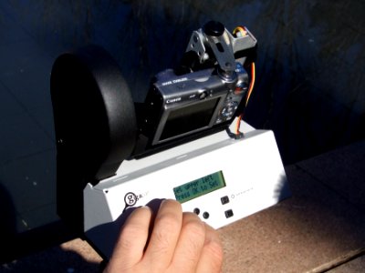 Punching in Gigapan