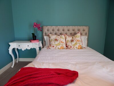 Furniture pillows bedding photo