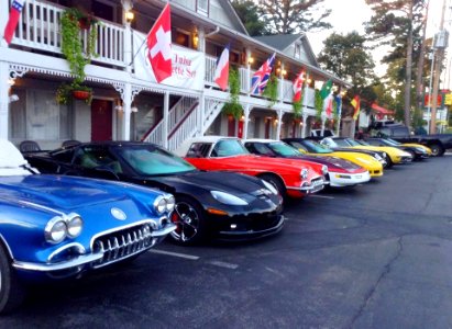 corvette weekend in Eureka Springs