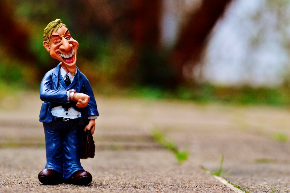 Laugh figure time of