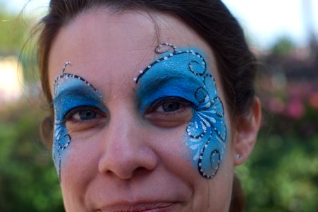 Blue Makeup