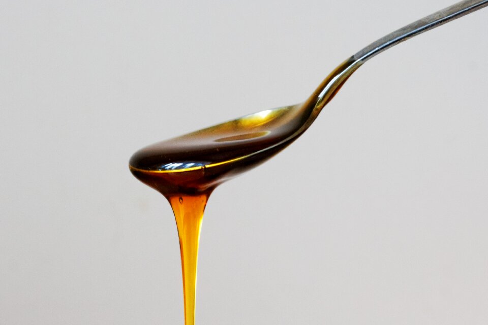 Honey spoon food