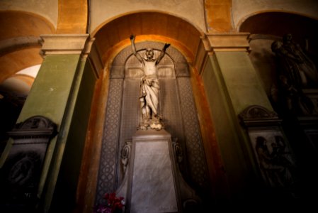 Staglieno-Genova monumental cemetery. photo
