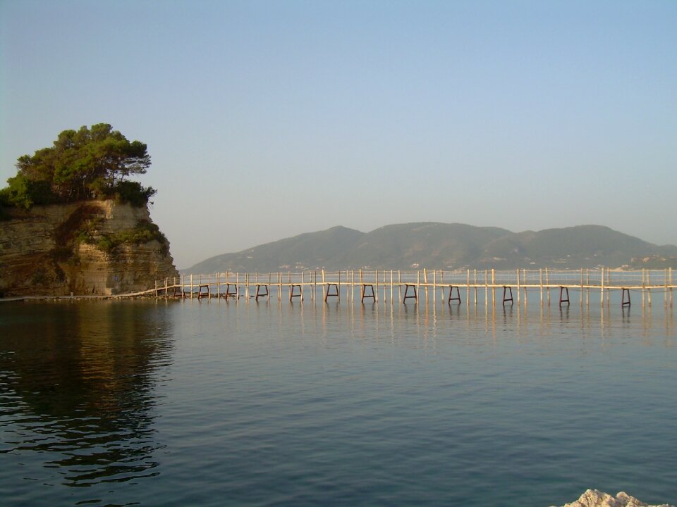 Water bridhe pier