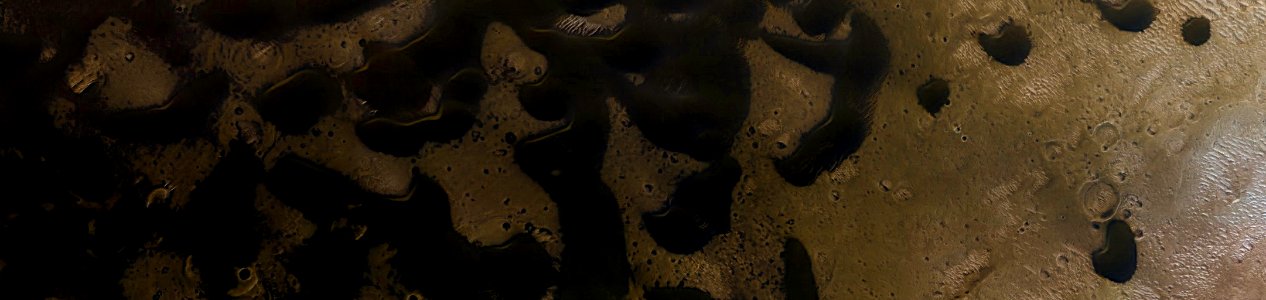 Mars - Dunes in West Arabia Terra Crater photo