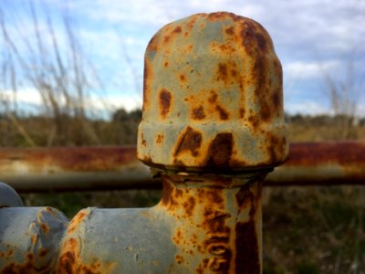 Worn Helmet