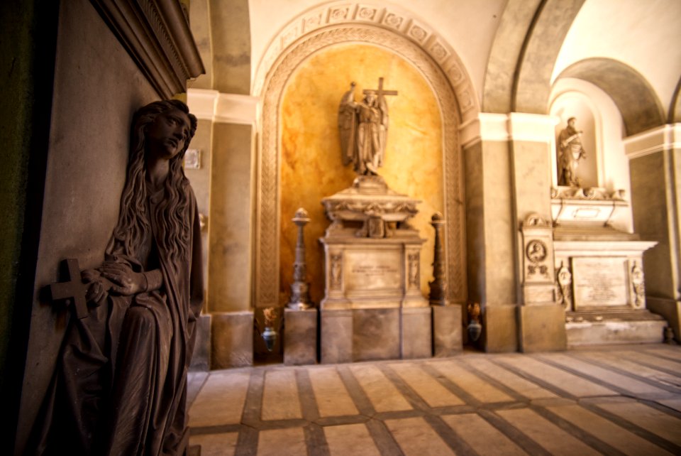 Staglieno-Genova monumental cemetery.