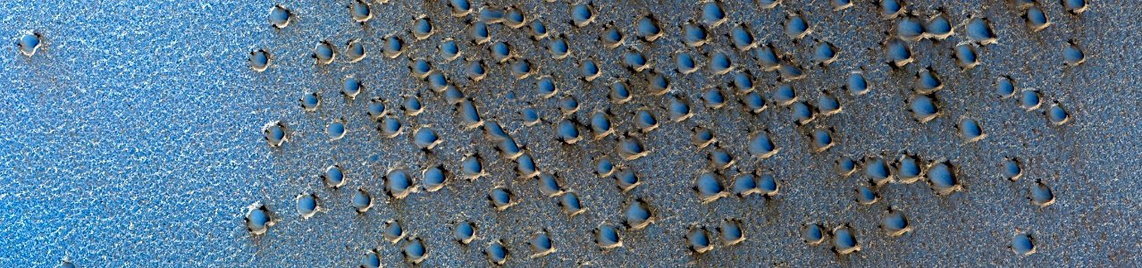 Mars - Southerly Dunes in North Polar Erg photo