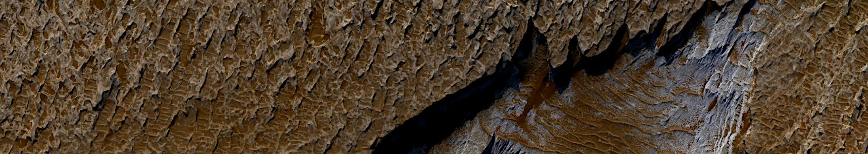 Mars - Stratigraphic Section Through Aram Chaos photo
