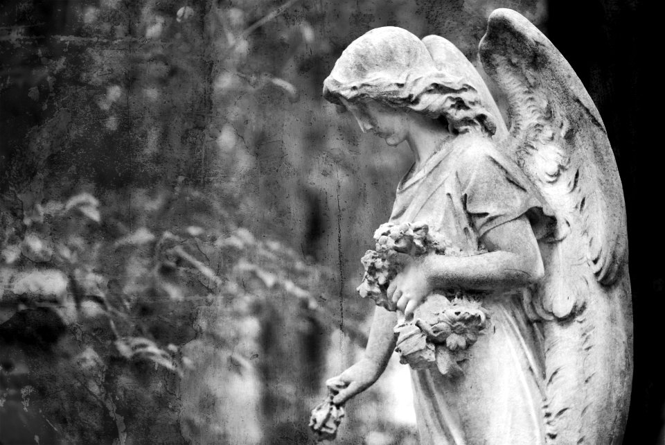 Angel. Staglieno-Genova monumental cemetery.