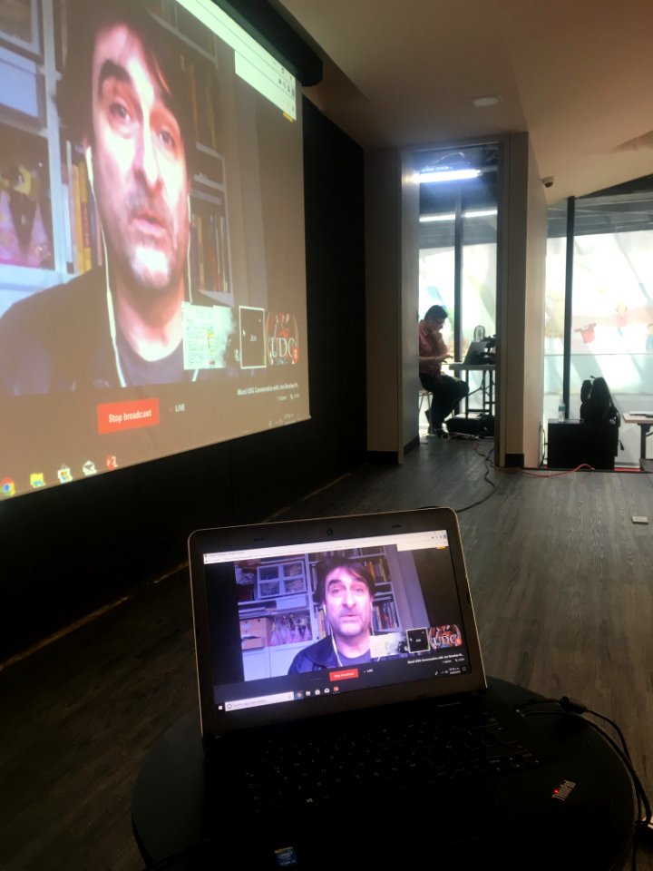 Setup for Mural UDG Hangout