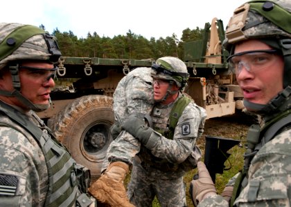 Figuring out what to do with the wounded