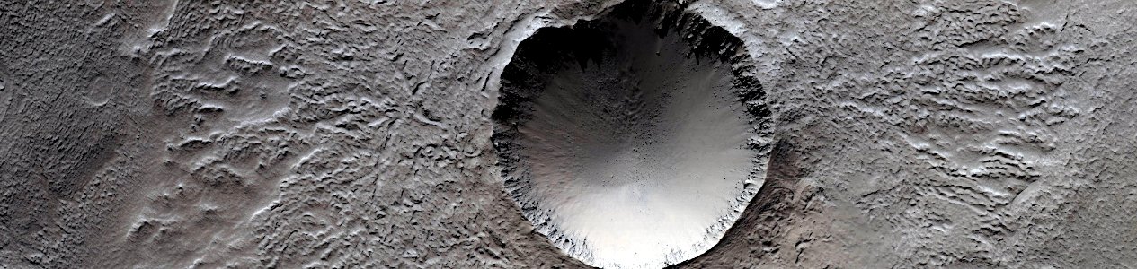 Mars - Crater Ejecta Near Moreux Crater photo