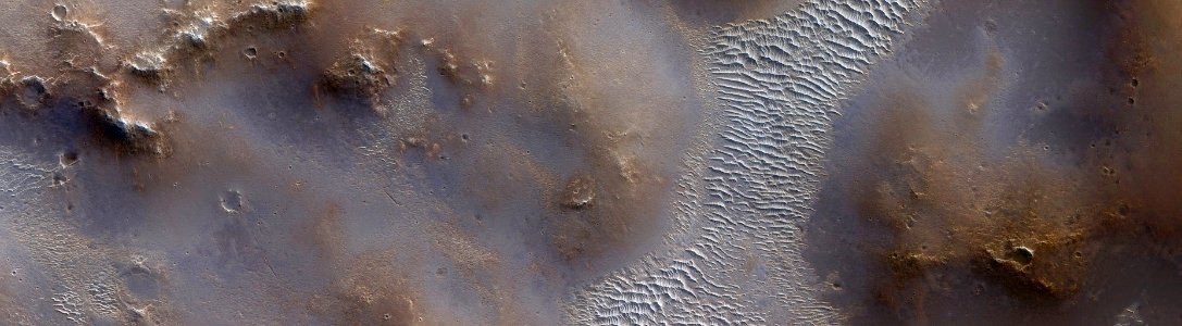 Mars - Valley Confluence in Sinus Meridiani