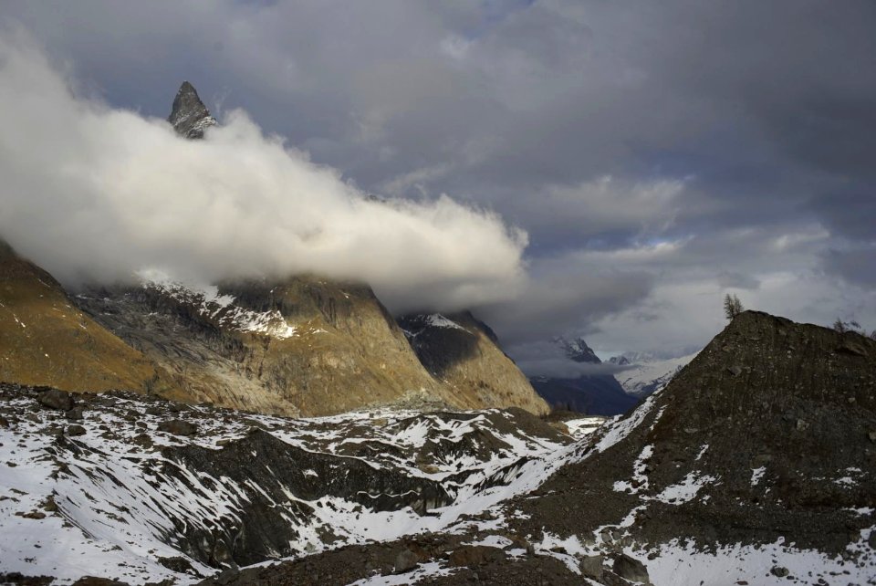 Val Veny - Peuterey ridge. photo