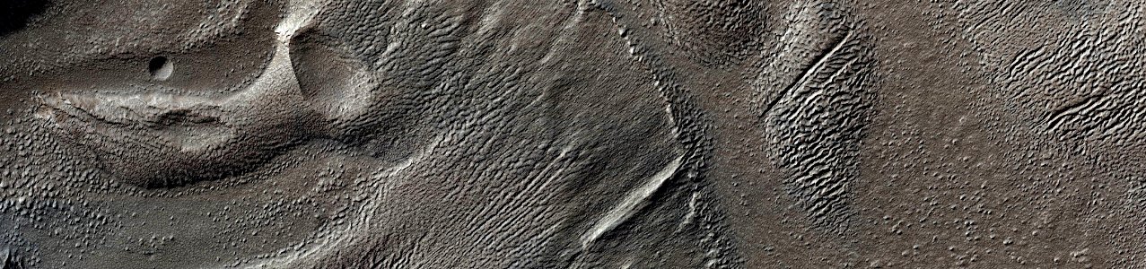 Mars - Smooth Region in Phlegra Montes photo