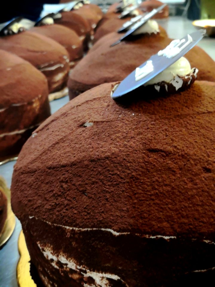 Panettone artigianale al cioccolato con gocce di Nutella