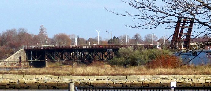 Brightman Street Bridge between Fall River, MA and Somerset, MA