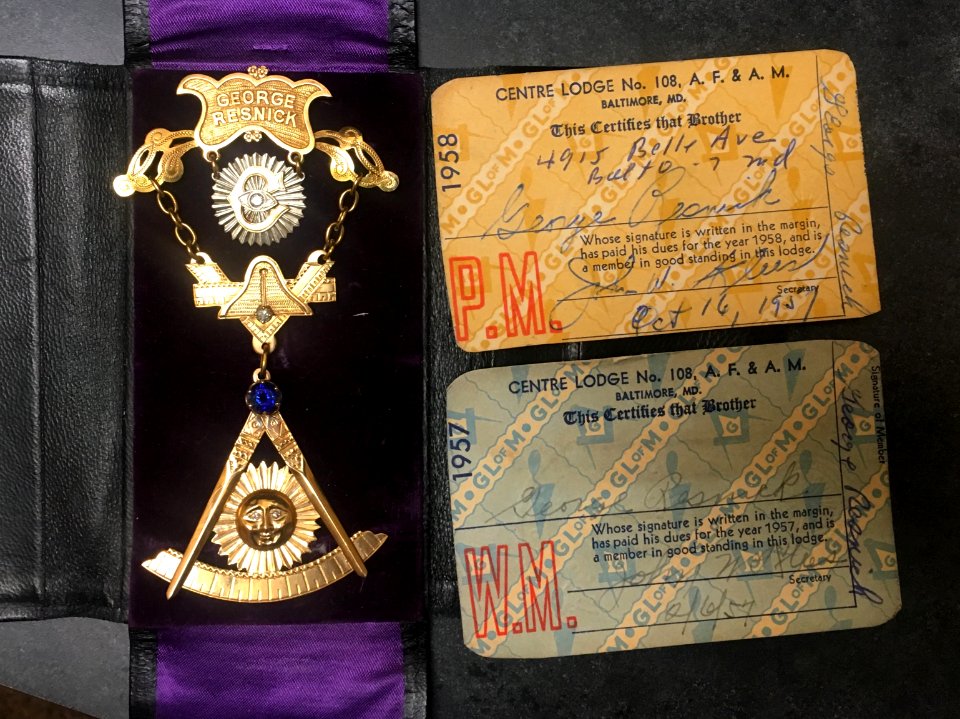 Uncle George's Lodge Medal