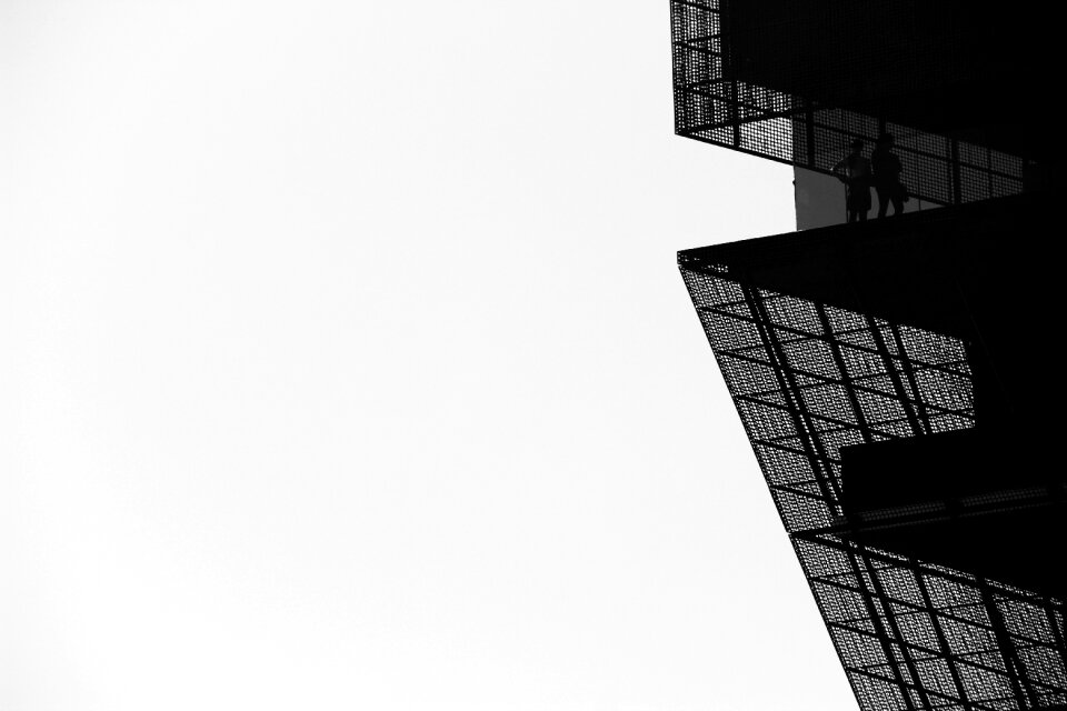 Geometric architecture geometric pattern