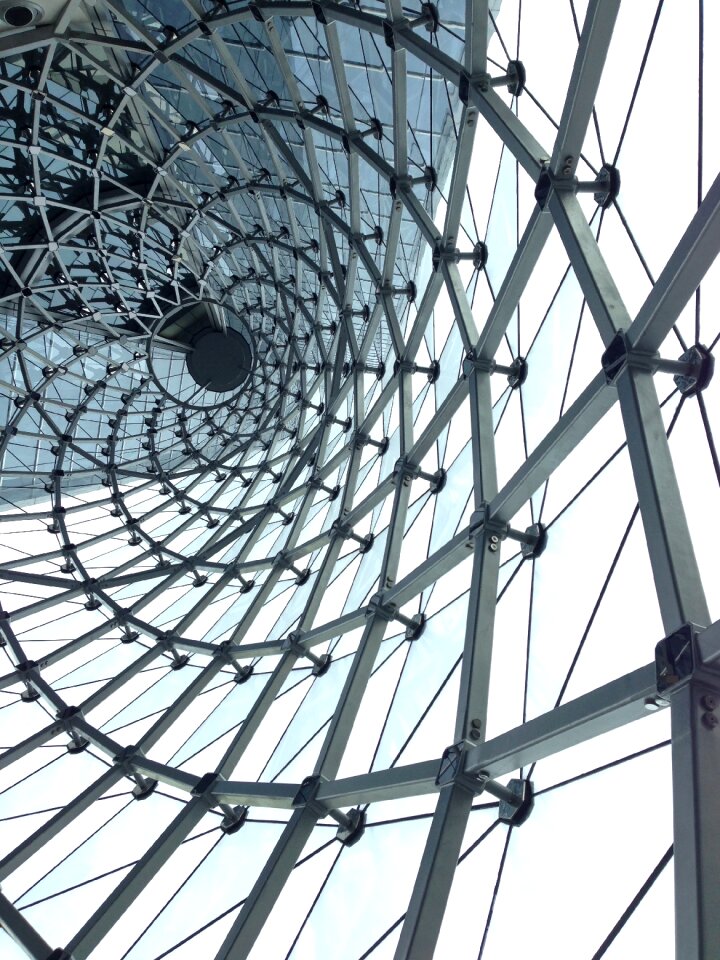 The structure lined pattern building structure