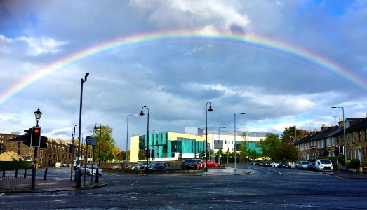 Rainbow over Glasgow