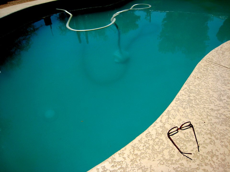 Even With Glasses the Water is Murky