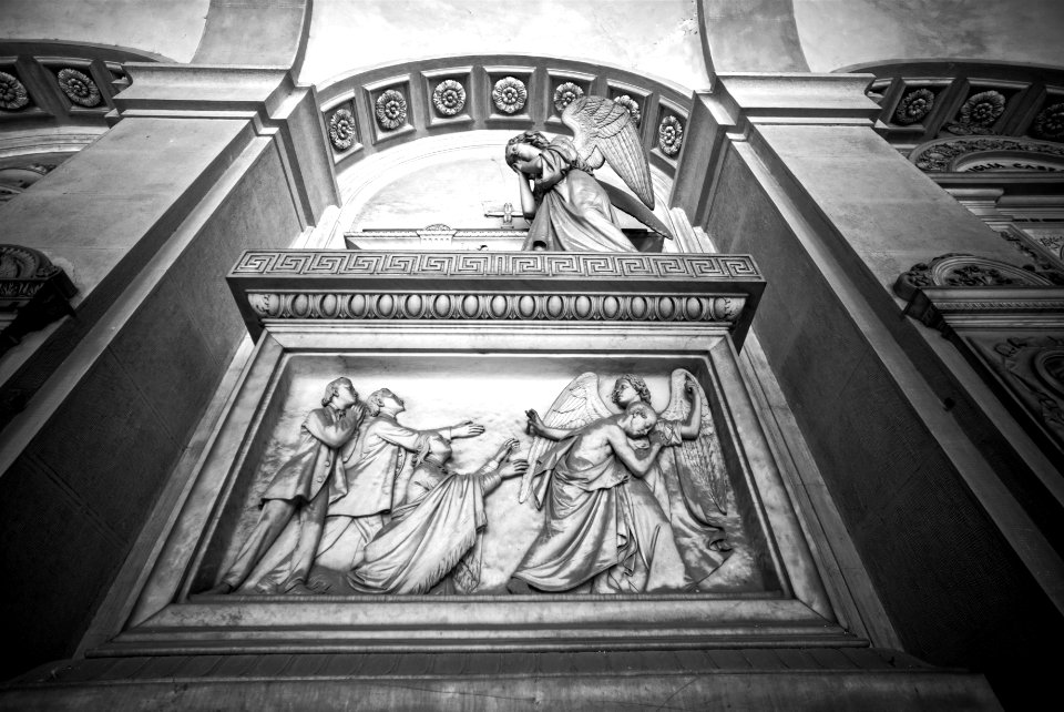 Staglieno-Genova monumental cemetery.
