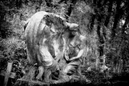 Staglieno-Genova monumental cemetery.