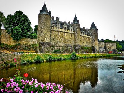 Turrets fortification medieval