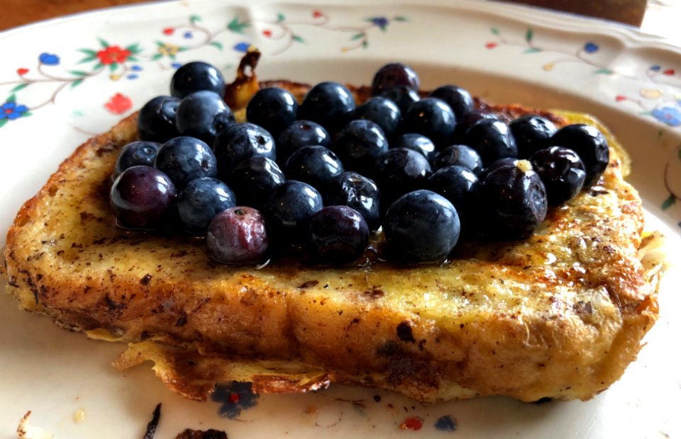 A Few Berries For the French Toast