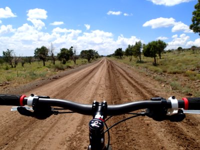 Headed out Fossil Creek Road