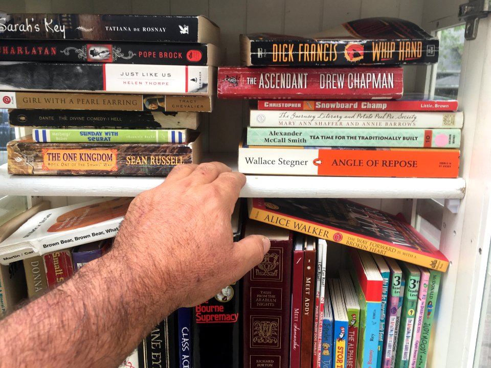 Lucky Find at a Little Free Library